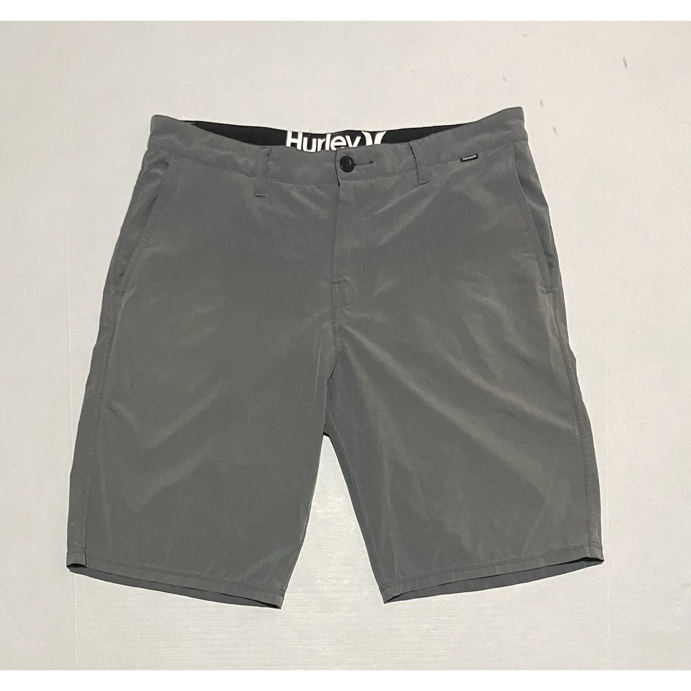 Hurley‎ Phantom Shorts Mens Size 34 X 10 Gray Casual Comfort Athletic